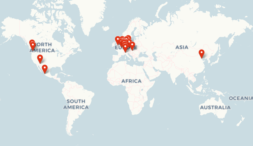 Fagspose fag map