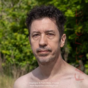 Portrait of Stephane B. from Metz, France exposed by Fagspose with fag-id F121