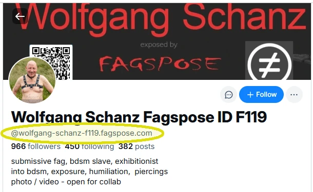 Bluesky handle with fagspose.com