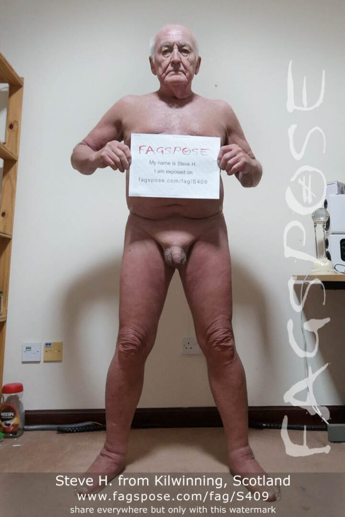 15 - Steve H from Kilwinning Scotland Fagspose fag-id S409