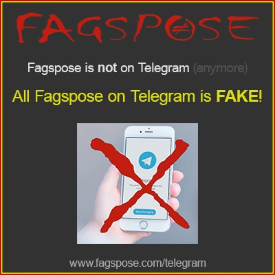 All Fagspose on Telegram is fake