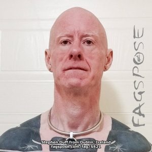 Portrait of Stephen Duff from Dublin Ireland - Fagspose fag-id S421