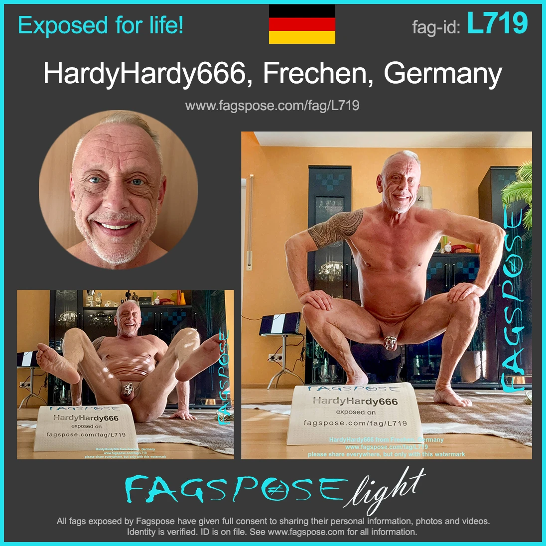 HardyHardy666 exposed for life!