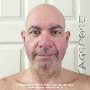 portrait of Charlie Glasson from Orange, Massachusetts, USA