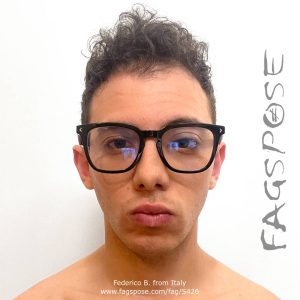 portrait of Federico B. from Italy (Fagspose id S426)