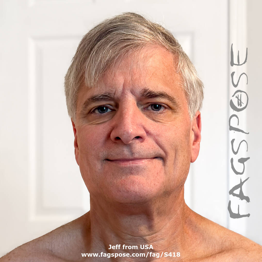 Portrait of Jeff from USA (Fagspose fag-id S418)