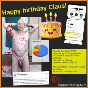 Happy Birthday Claus H. S428